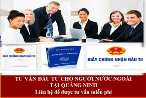 Tư vấn đầu tư cho người nước ngoài tại Quảng Ninh