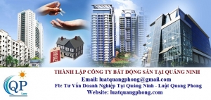 Thành Lập công ty bất động sản tại Quảng Ninh