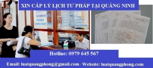 Xin cấp lý lịch tư pháp tại Quảng Ninh